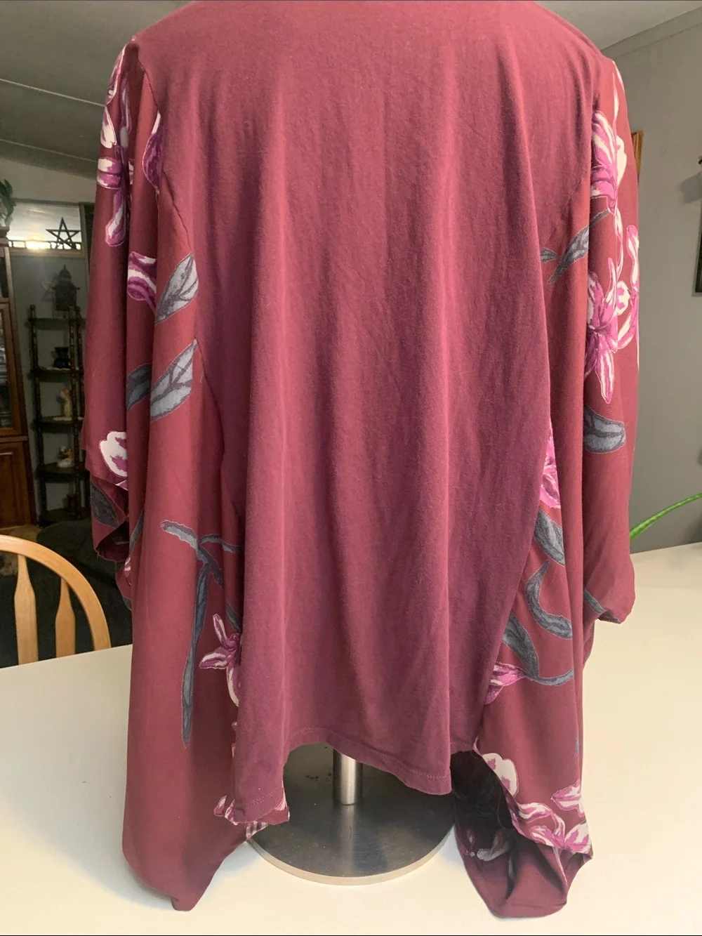 Upcycled Graphic Tee Cimbined w/Matching Cardigan Kimono - Picture 4 of 8